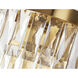 Canada LED 8 inch Satin Brass Wall Sconce Wall Light